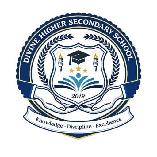 Divine Higher Secondary School Logo